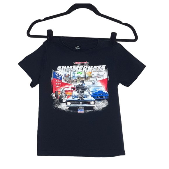 Unbranded Other - Street machine Summernats 33 2020 Size 8 Kids Car Graphic T-Shirt